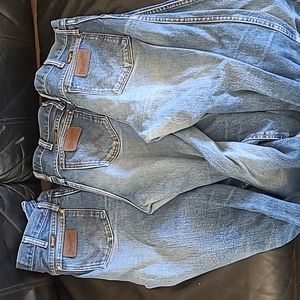 Lot of 3 pairs of men's Wrangler 31 x 36 cowboy cut regular fit 47MWZPW